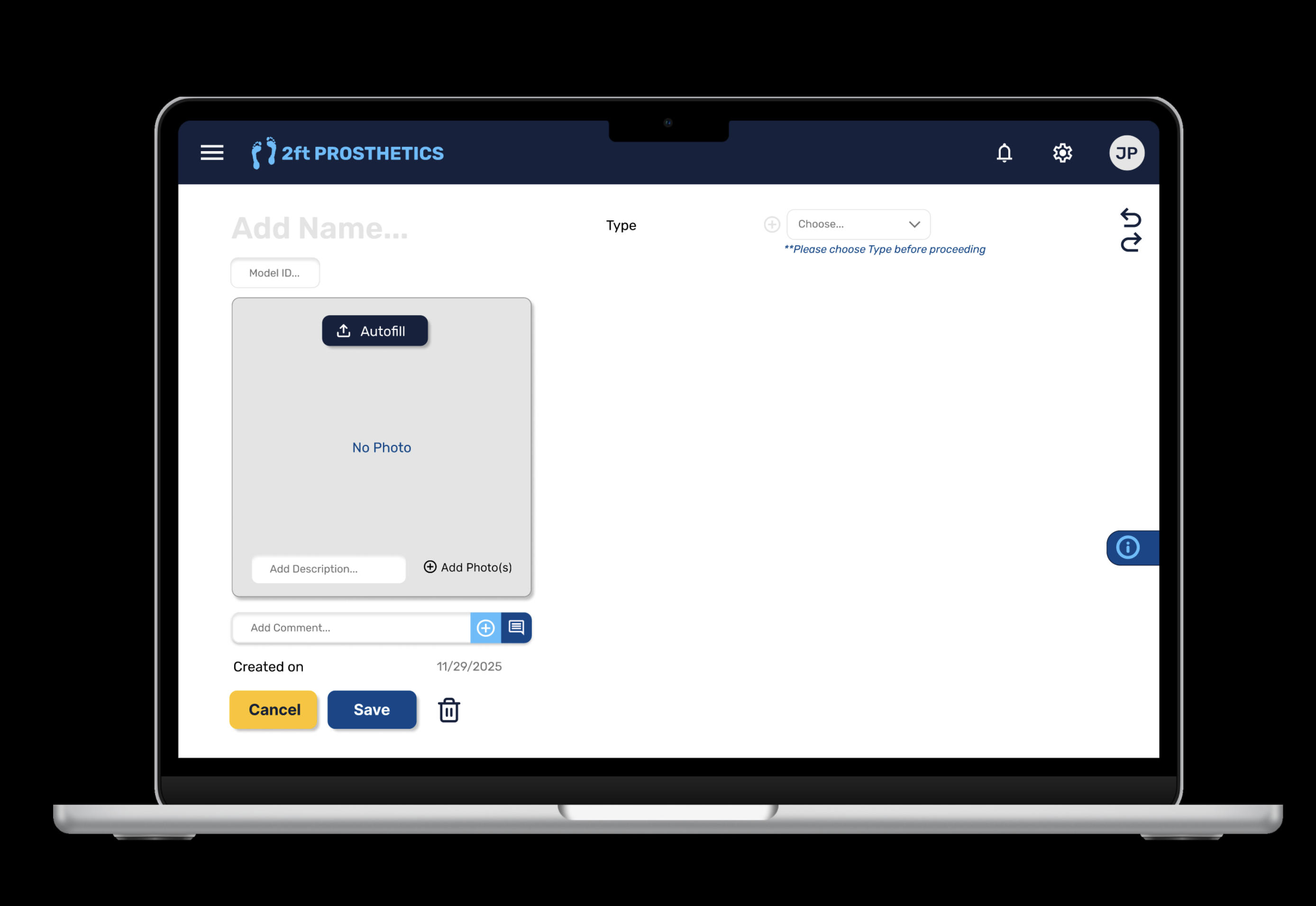 Placeholder: Hi-fi history/comments (blue/yellow)